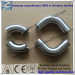 Stainless Steel Sanitary Tri Clamped 45 Degree Elbow