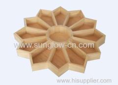 Wooden Tray With 12 Cells