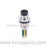 Industrial Camera M8 Circular Connector Male 8 Poles UV Resistant A Coding IP67 / IP68