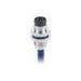 6 Poles M8 Circular Connector Male Solder Type Contacts For Industrial Instrumentation