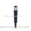 A Coding M5 Connector 4 Poles Female Molded with PVC Cable UV Resistant