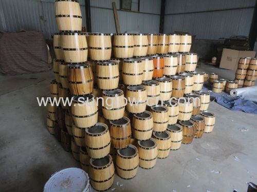 3L/ 5L/10L Wooden Barrel With Foil Bag 