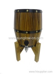 5L Wooden Barrel With 304 Stainless Steel Tank