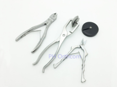 Titanium Mesh Instruments Set ;Neurosurgery Instruments Set