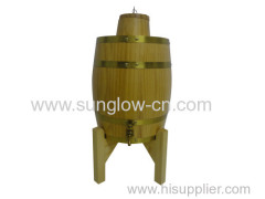 5L Wooden Barrel With 304 Stainless Steel Tank and Key