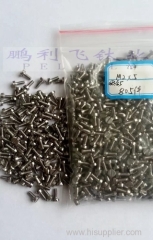 M1 M2 M3 titanium Micro screws GR2 and GR5 DIN standard Miniature screw