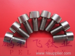 Titanium GR5 screws DIN912 hexagon socket cap screws in stock M6*12
