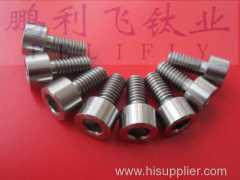 Titanium GR5 screws DIN912 hexagon socket cap screws in stock M6*12