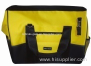 Black and yellow large capacity tool bag