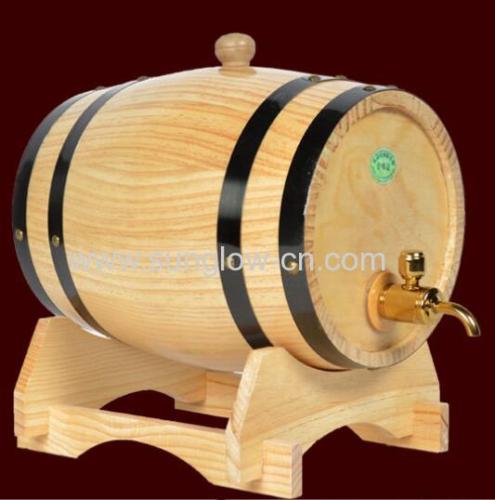 3L/ 5L/10L Wooden Barrel With Foil Bag 
