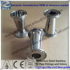 Stainless Steel Sanitary Clamped Concentric Reducer 4