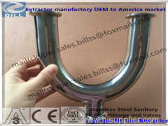 Stainless Steel Sanitary Tri Clamped Tee with Long Type