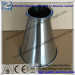 Sanitary Stainless Steel Tri Clamp Reducer Hopper with rounded bar