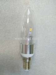 3W led bulb light candle light