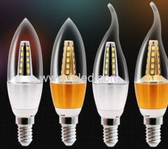 3W led bulb light candle light
