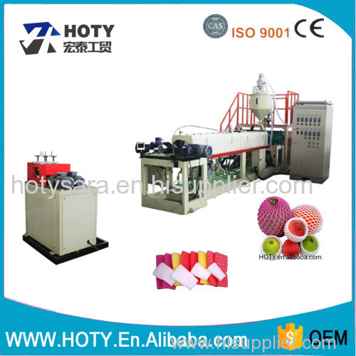 pe foam net production line