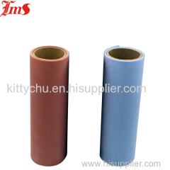 thin silicone coated glass fiber fabric rubber matting roll