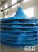 Explosion Proof Submersible Aerator Mixer Stainless Steel Hyperboloid Type
