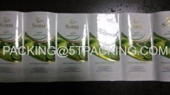 Cold Stamping Printing Plastic Adhesive Labels for shampoo bottle