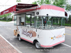 Electric food truck for baking