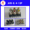 6pin RCA AV socket for PCB Mount Connector