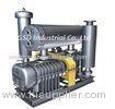 High Performance Tri Lobe Roots Blower Cast Iron Efficiency Capacity 149.4 m3/h