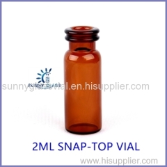 2ml snap-top amber vial/UPS TYPE 1