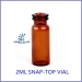 2ml snap-top amber vial/UPS TYPE 1