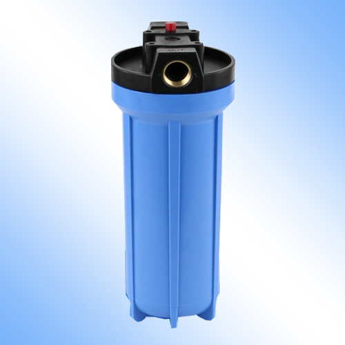 Blue water filter canister