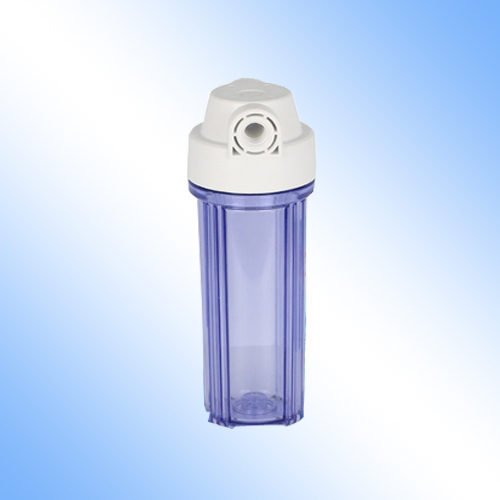 Clear water filter canister