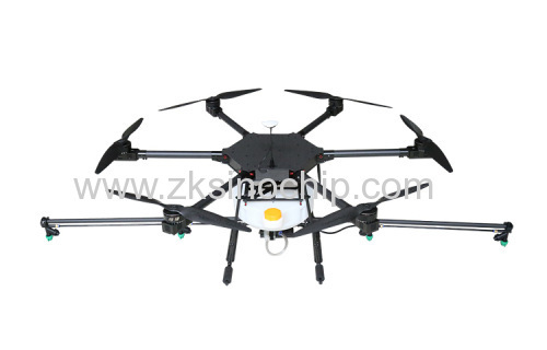 Pesticide Sprayer Drone for Agriculture Carbon Fiber 6 Rotors Loaded Pesticide GPS Mapping UAV Crop Sprayer