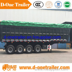 China Made Hot Sale New Design 4 Axle Rear Dump Trailer for sale