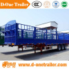 Heavy Duty Multi-function Rail Fence Type Cargo transport Semi-trailer for sale