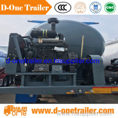 Bulk Cement / Powder Material Transport Tanker truck Semi-trailer