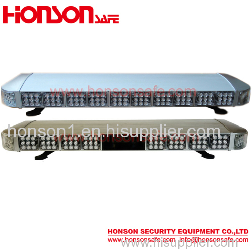 Double row led full length warning light bar vehicle police lightbar