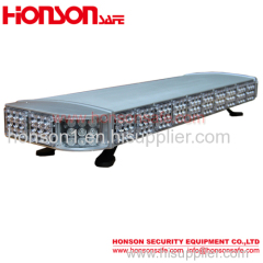 Double row led full length warning light bar vehicle police lightbar