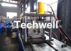 Steel Rack Roll Forming Machine With Hydraulic Decoiler