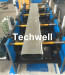 Steel Structure Rack Beam Roll Forming Machine With Hydraulic Cutting