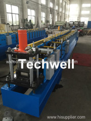 Steel Metal Rack Box Beam Roll Forming Machine With High Speed 12-15m/min For Rack Box Beam