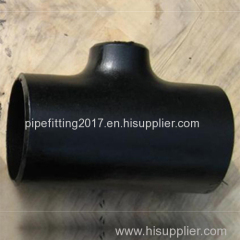 unequal tee reducing tee bw tee asme b16.9 pipe fitting tee