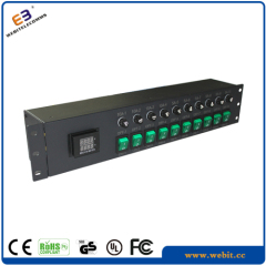 19" horizontal 2U IEC PDU