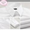 CVC55/45 White Poplin Shirt Fabric