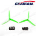 7x3.5 inch black green orange 3 Blade -ABS Propeller for rc plane