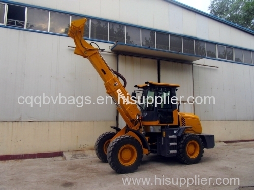 telescopic jcb wheel loader EU16 with cummins or honda engine 4WD for rough terrain articulated chassis price for sale