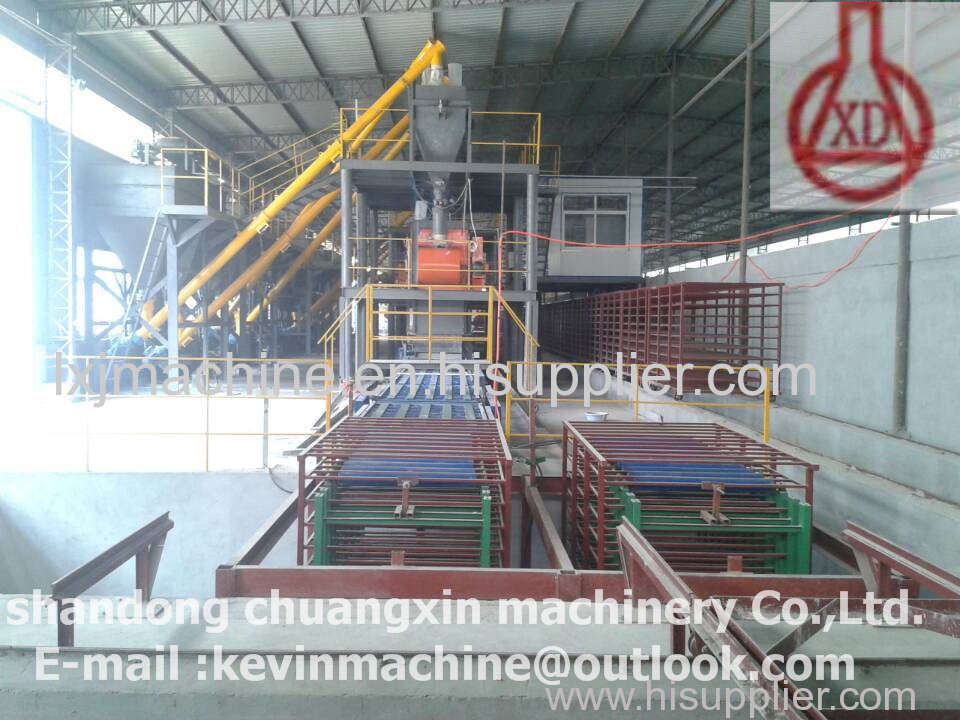 full/semi automatic magnesium oxide baord production line making machine