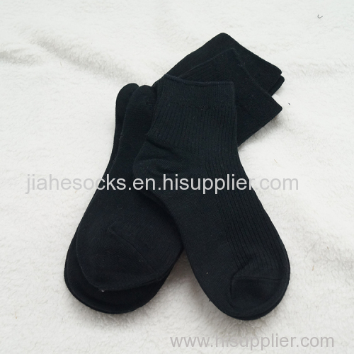 Wholesale Low Cut Black Color Unisex Student Socks