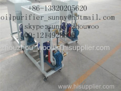 portable plate pressure oil purifier machine remove impurities