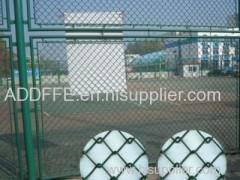 China Manufacturer Galvanized Chain Link Wire Mesh Fence PVC Coated Chian Link Fence