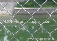 high quality hot dipped galvanized and pvc coated chian link fence for tennis court
