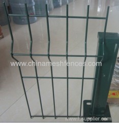 High Quality 2030X2506mm PVC Coated 3D Wire Mesh Fence/ Welded Garden Fence Panels